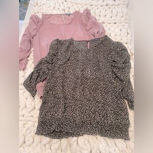 ADRIANNA PAPELL 2 BLOUSE’S